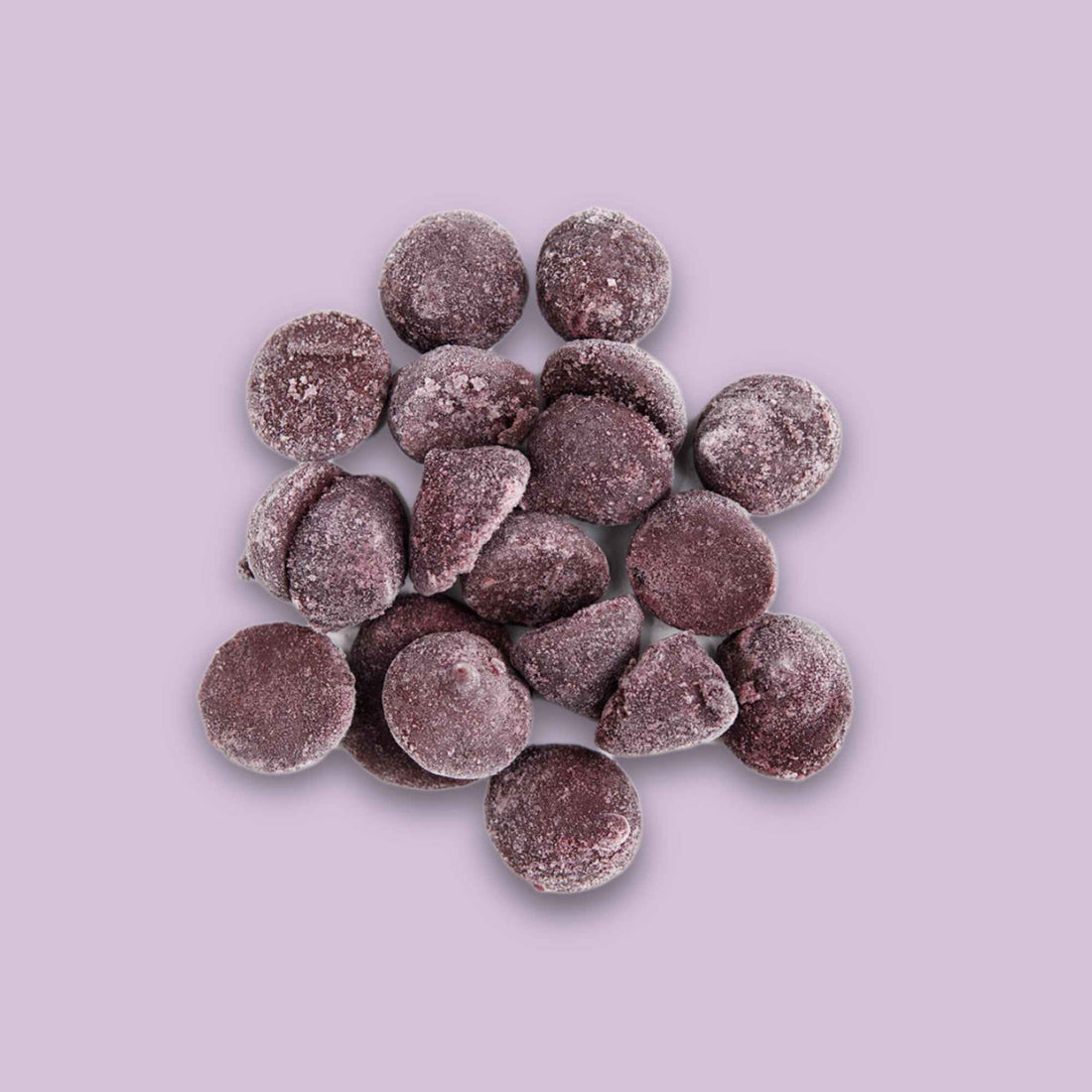 Piedras de açaí ecológicas azucaradas