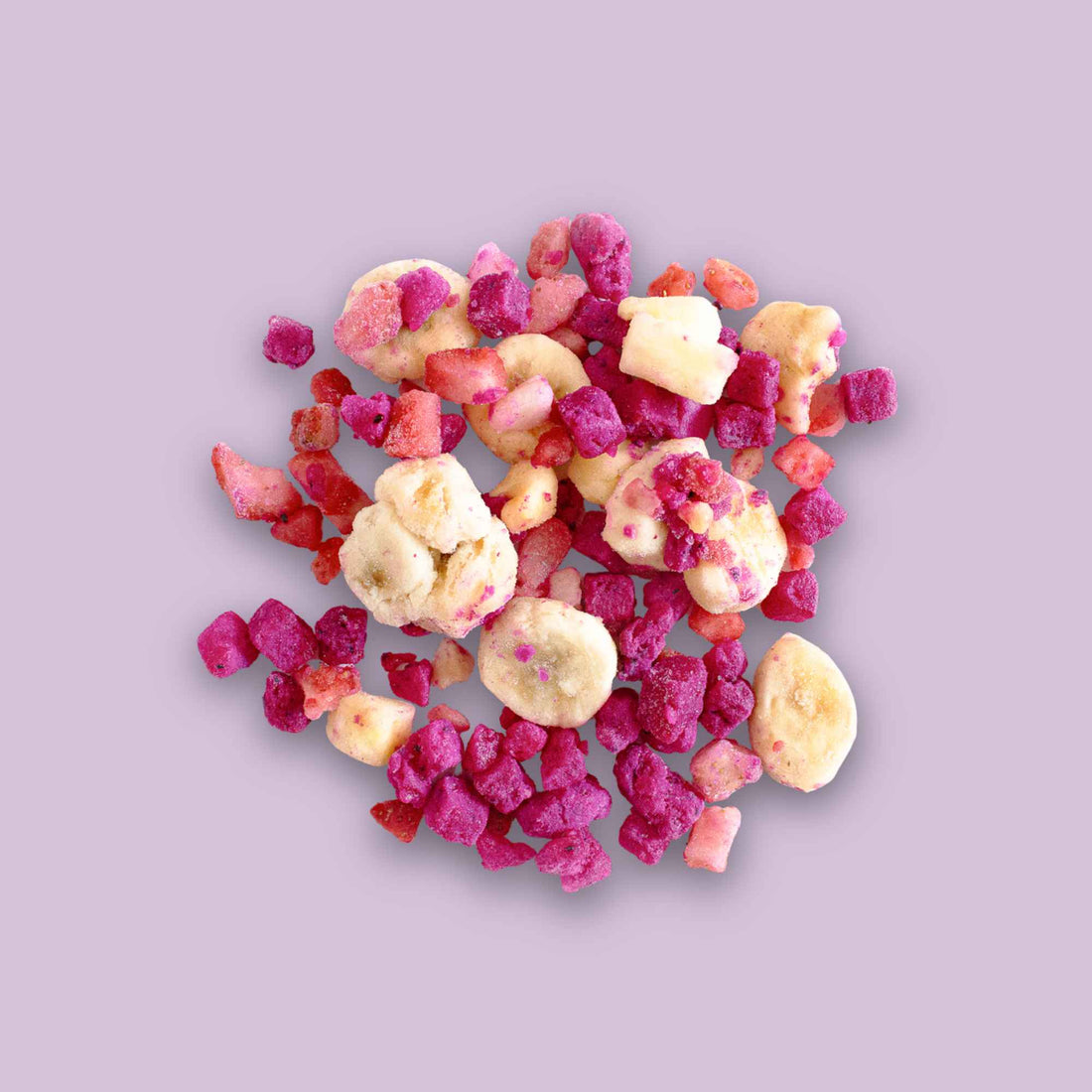 Smoothie rosa para batir