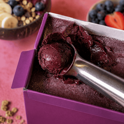 Puré de açaí ecológico congelado